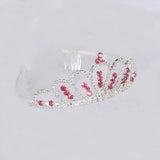 Rhinestone Wedding Tiara Crown Bridal Hair Accessory