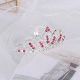 Rhinestone Wedding Tiara Crown Bridal Hair Accessory