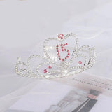 Rhinestone Wedding Tiara Crown Bridal Hair Accessory