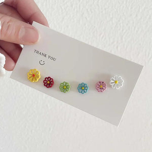 S925 Silver Needle Three Pieces Stud Earrings Set for Women