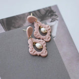 Vintage Polymer Clay Earrings Sets Women Jewelry Party