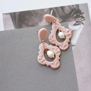Vintage Polymer Clay Earrings Sets Women Jewelry Party