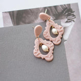 Vintage Polymer Clay Earrings Sets Women Jewelry Party