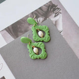 Vintage Polymer Clay Earrings Sets Women Jewelry Party