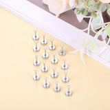 8 Pairs CZ Cartilage Stud Earrings Tiny Round 2MM Piercing