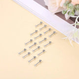 8 Pairs CZ Cartilage Stud Earrings Tiny Round 2MM Piercing
