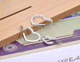 3Pcs/Set Stainless Steel Love Heart Earrings Bohemia Party Beach Earrings