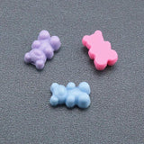 Acrylic Matte Bear Spacer Bead DIY Bracelet Gift