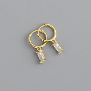 CZ Zircon Dangle Earrings Women Jewelry