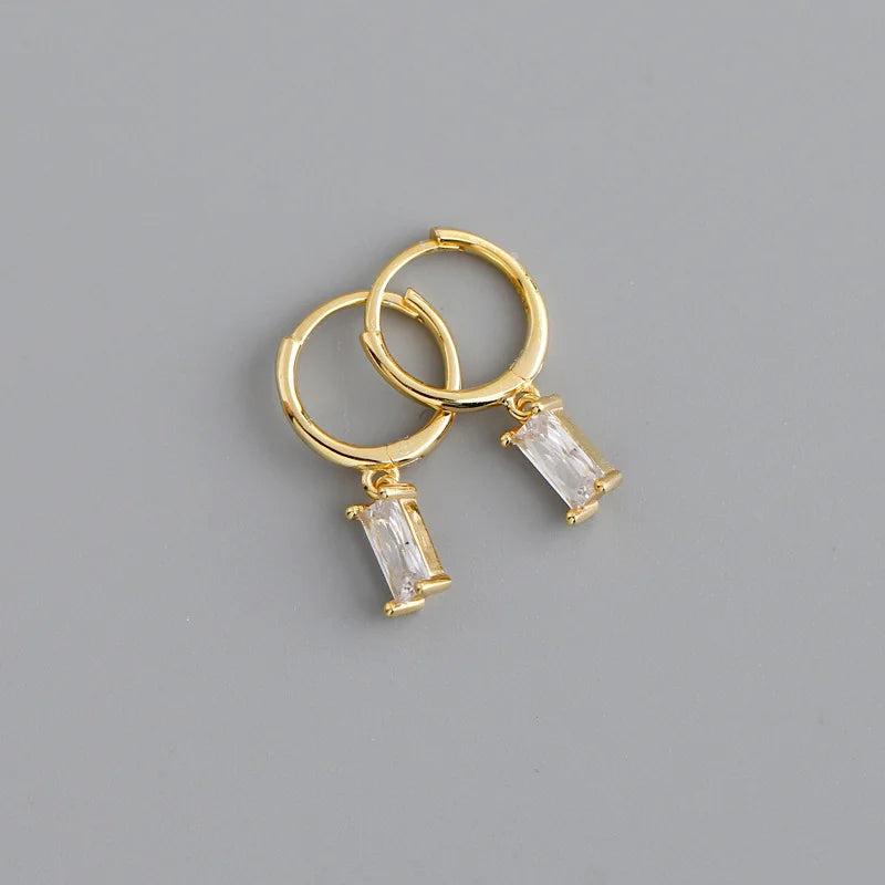 CZ Zircon Dangle Earrings Women Jewelry