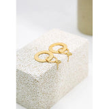 YACHAN Stainless Steel Statement Drop Earrings For Women