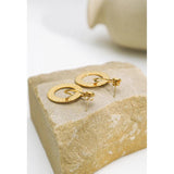 YACHAN Stainless Steel Statement Drop Earrings For Women