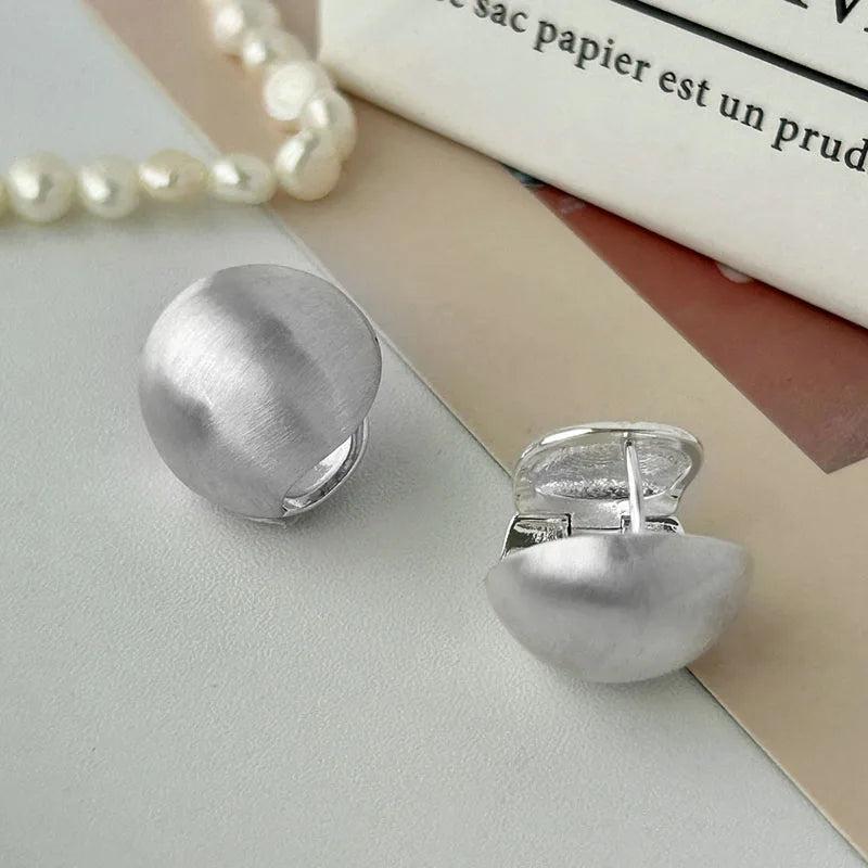 Foxanry Prevent Allergy Silver Bride Earrings for Women