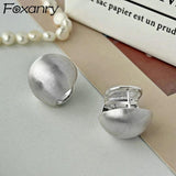 Foxanry Prevent Allergy Silver Bride Earrings for Women