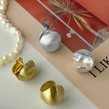 Foxanry Prevent Allergy Silver Bride Earrings for Women