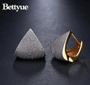 Charm Personality Earring Two Colors Gothic Metal Ear Buckle Jewelry Earrings