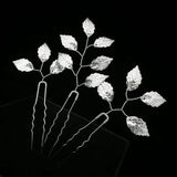 Bridal Leaf Tiara Headband for Wedding Hair Jewelry