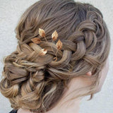 Bridal Leaf Tiara Headband for Wedding Hair Jewelry