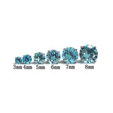 F136 Titanium Claw Zirconium 16G Set 5A Zirconia Lip Stud