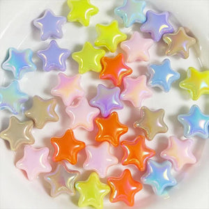 Luminous Glow Star Beads For DIY Jewelry Making