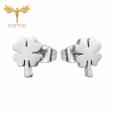 12 Pairs Stainless Steel Earrings Set for Women