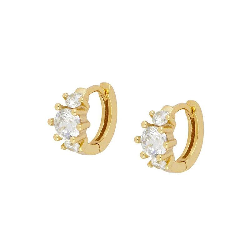 Silver Star Zircon Ear Cuffs - Party Jewelry