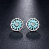AAA CZ Stud Earrings Bridal Party Jewelry
