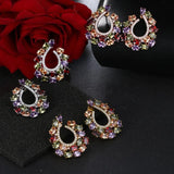 Crystal Stud Earrings for Women - Party Jewelry