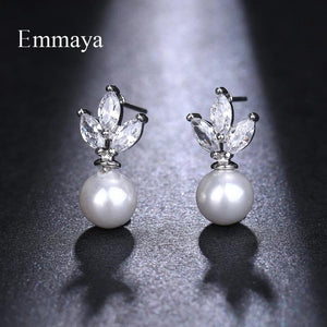Austrian Clear CZ Earrings for Women