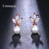 Austrian Clear CZ Earrings for Women
