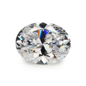 5A Loose Oval CZ Synthetic Gems 2x3~13x18mm for Jewelry