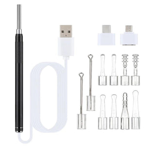 Visual Earpick Endoscope Spoon Ear Cleaner Camera Otoscope Ear Wax Remover