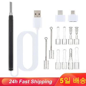 Visual Earpick Endoscope Spoon Ear Cleaner Camera Otoscope Ear Wax Remover
