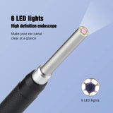 Visual Earpick Endoscope Spoon Ear Cleaner Camera Otoscope Ear Wax Remover