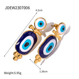 Uworld Devil Eye 18K Plated Stainless Steel Set