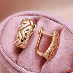 Vintage Palace Clip Earrings Dangle Hoops Party Jewelry