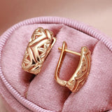 Vintage Palace Clip Earrings Dangle Hoops Party Jewelry