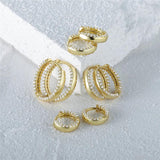 925 Sterling Silver Small Hoop Earrings 12mm Circle Round Huggie Piercing