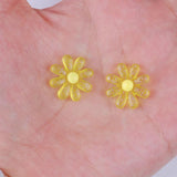 Daisy Flower Acrylic Beads Phone Chain Bracelet Earrings Hair Acc