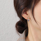 Anslow Small Purple Grapes Fruit Earrings for Girls