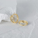 925 Sterling Silver Hoop Earrings for Women Cartilage Fine Jewelry