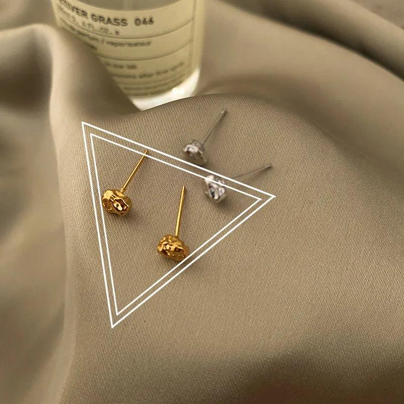 Bilandi 925 Silver Needle Mini Stud Earrings for Women