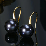 8-8.5mm Freshwater Pearl Stud Earrings 925 Sterling Silver Classic