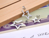 316L Stainless Steel Love Star Earrings Bohemia Party Stud Earrings
