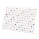 100 Pairs Multi-style Crystal Stud Earrings Set for Women Girls