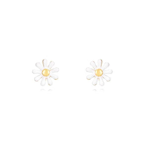 Zircon Stud Earrings for Women, Plated Piercing Small Jewelry