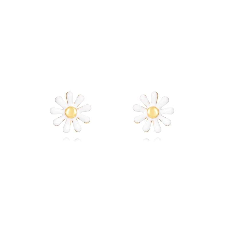 Zircon Stud Earrings for Women, Plated Piercing Small Jewelry