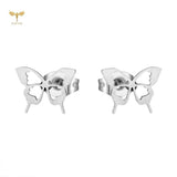 Butterfly Earrings Set Stainless Steel Ear Stud for Women Girls