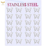 Butterfly Earrings Set Stainless Steel Ear Stud for Women Girls