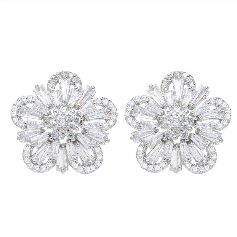 Noble Snowflake Earring For Women - Lovely Dinner Jewelry Gift